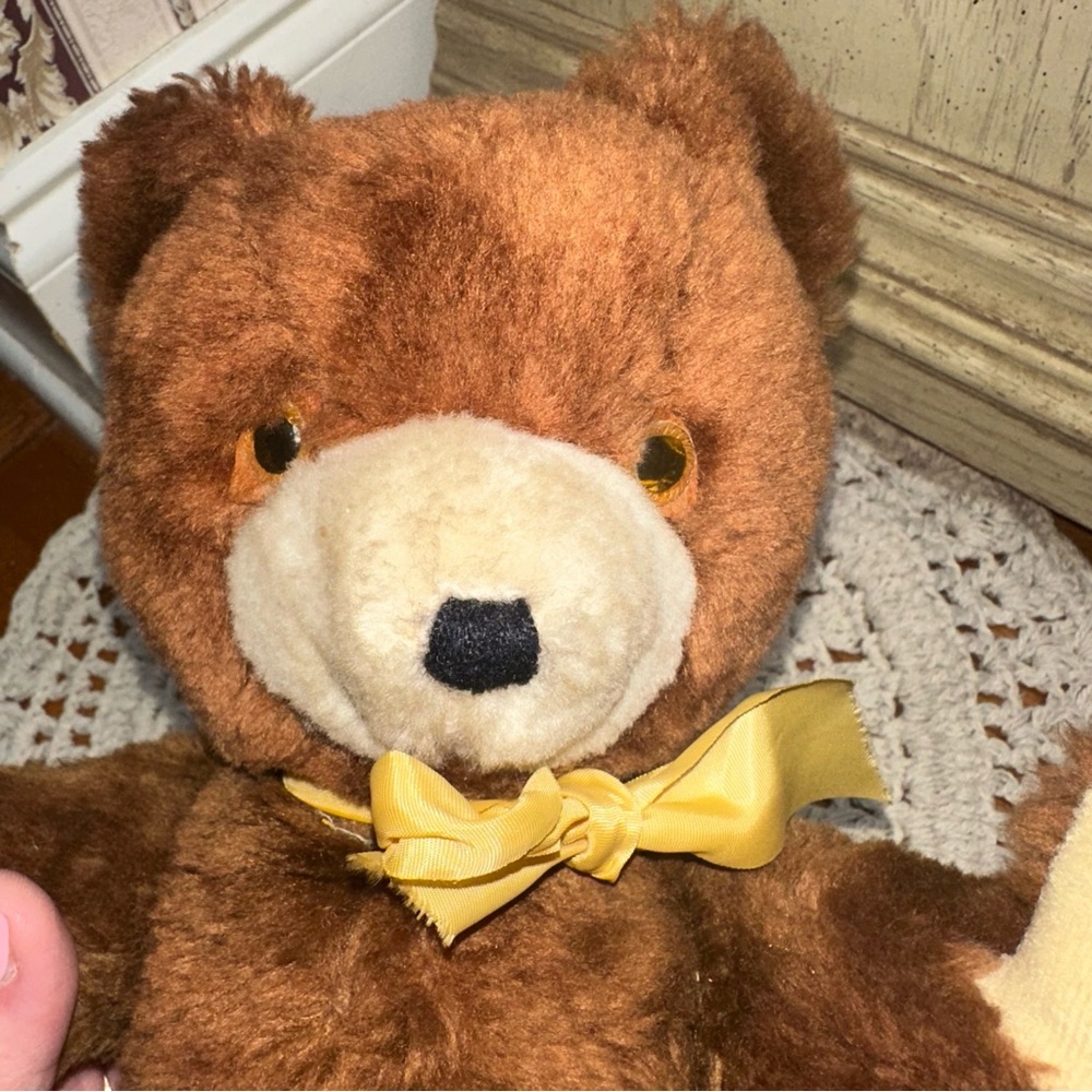 Antique jointed knickerbocker teddy bear - Picture 7 of 16